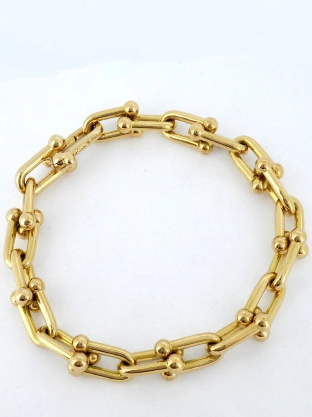 Tiffany & Co Hardwear Link 18K Yellow Gold MEDIUM Bracelet